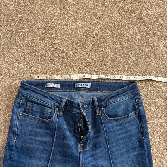 Vigoss Dark Blue Flare Jeans - Picture 8 of 8